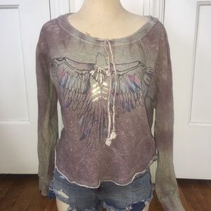 Free People We the Free Eagle Sweatshirt